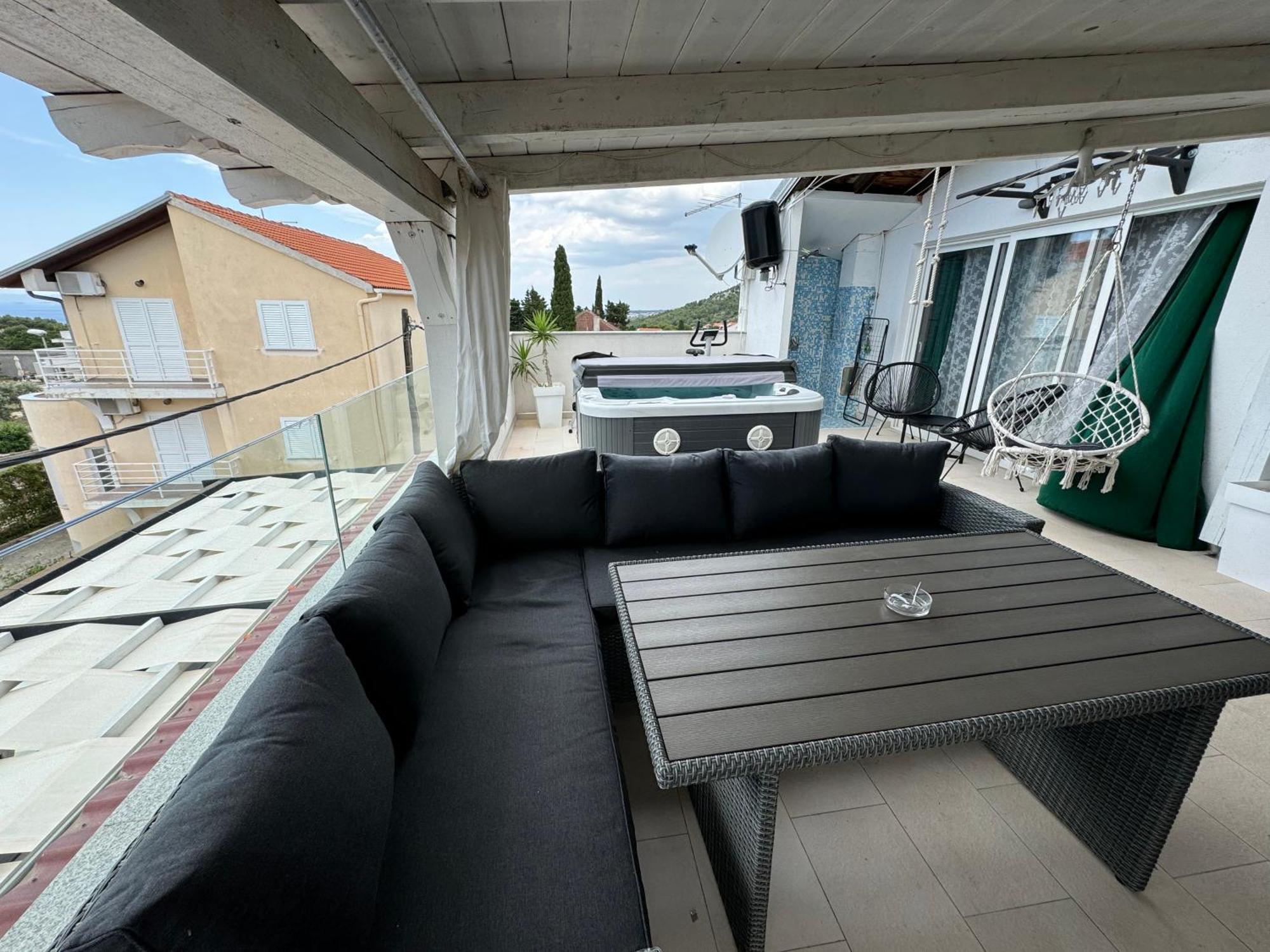 Penhaus Apartman Angelus Drage Pakoštane Exterior foto